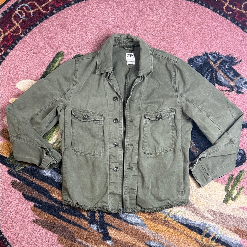 ZARA JACKET MILITARY MEDIUM